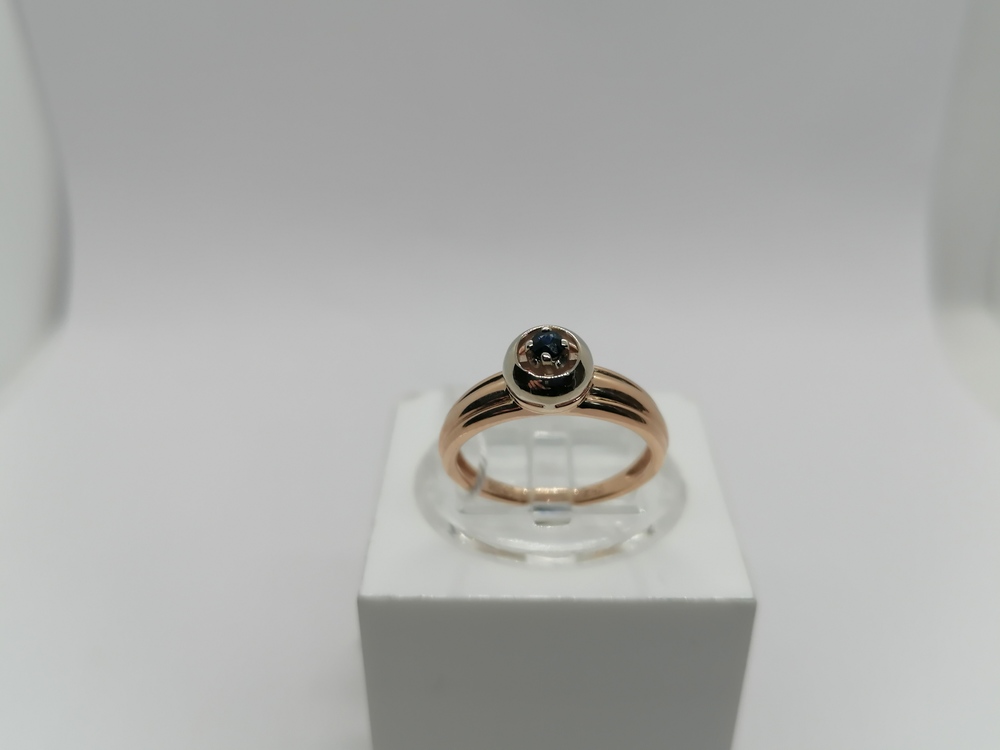 КОЛКМ585 КОЛЬЦО С КАМНЕМ (Au 585)