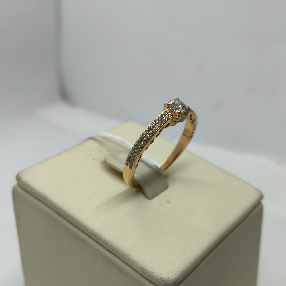 КОЛКМИ585 КОЛЬЦО С КАМНЯМИ (Au 585)