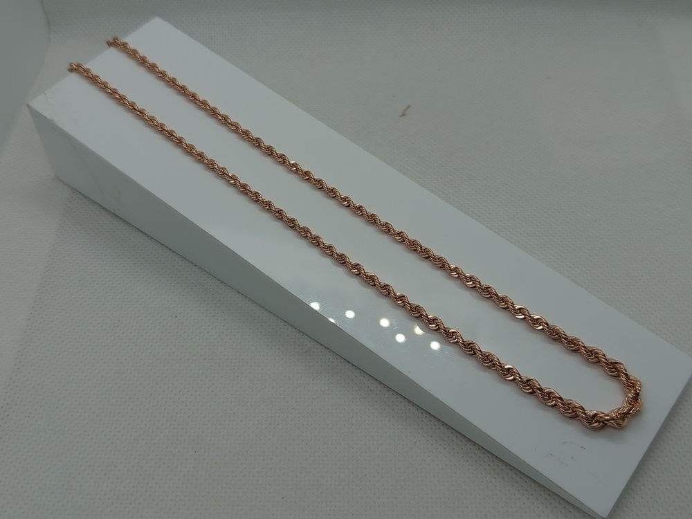 ЦЛВР585 ЦЕПЬ ПОЛНОВЕСНАЯ Веревка (Au 585)