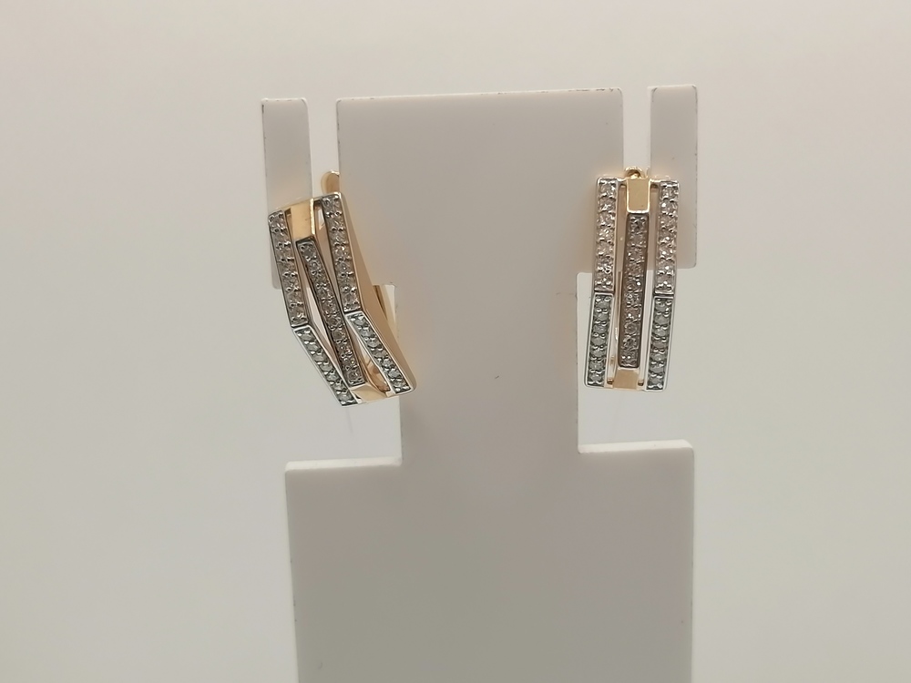 СЕРЬГИ БРИЛЛИАНТ (Au 585)