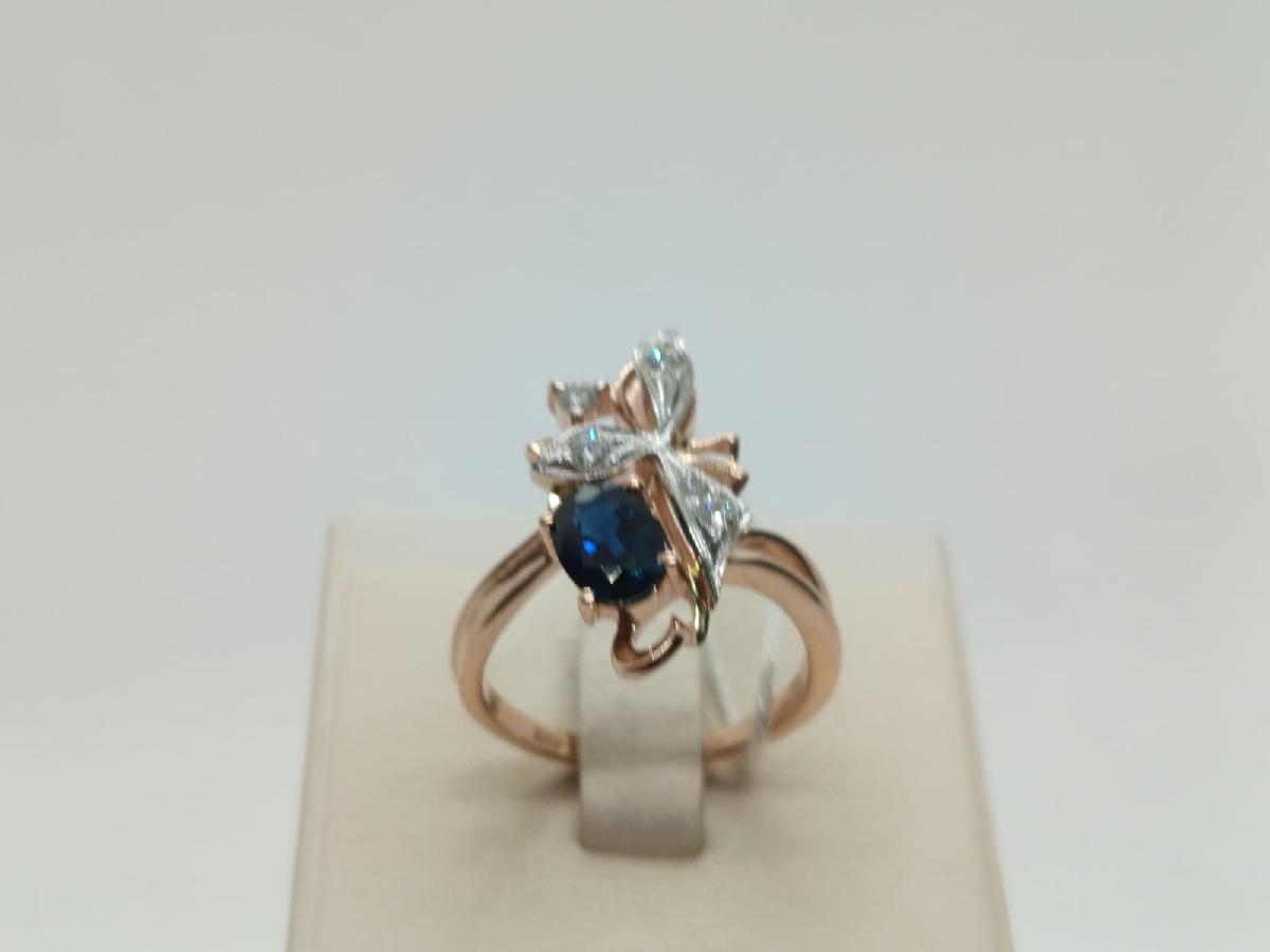 КОЛЬЦО БРИЛЛИАНТ Au 585