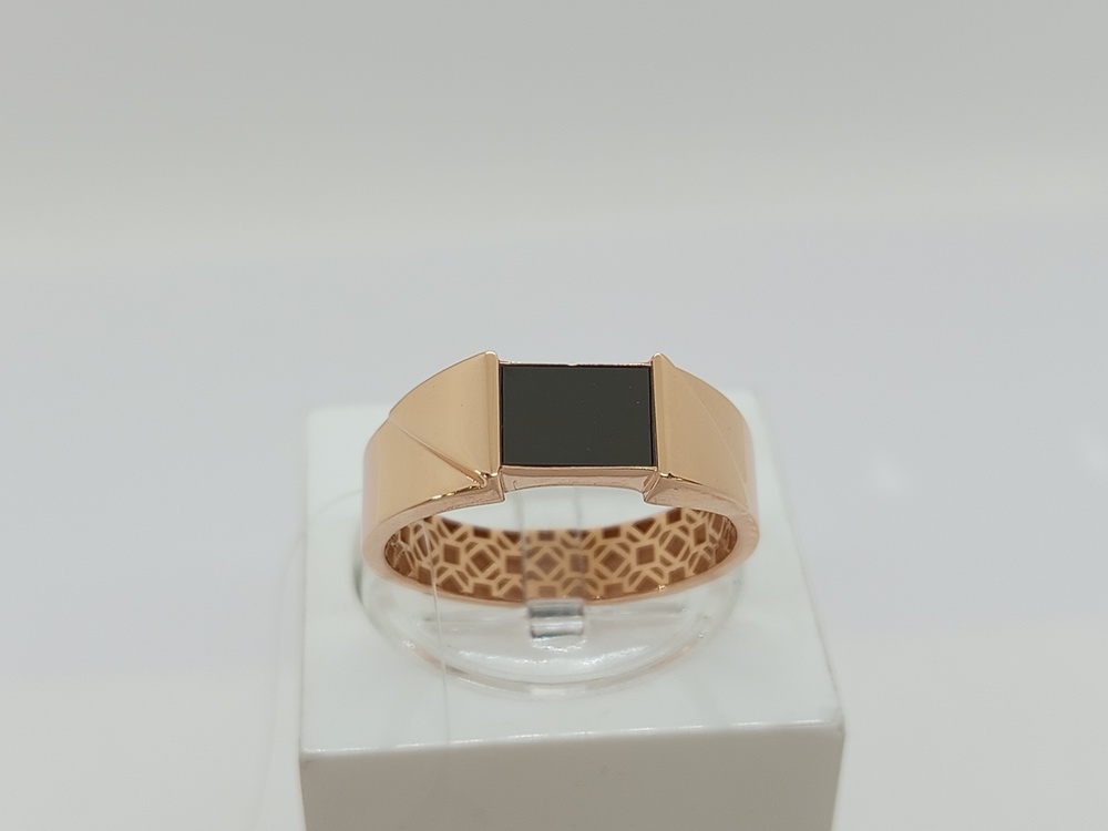 КОЛЬЦО ПЕЧАТКА с камнем (Au 585)