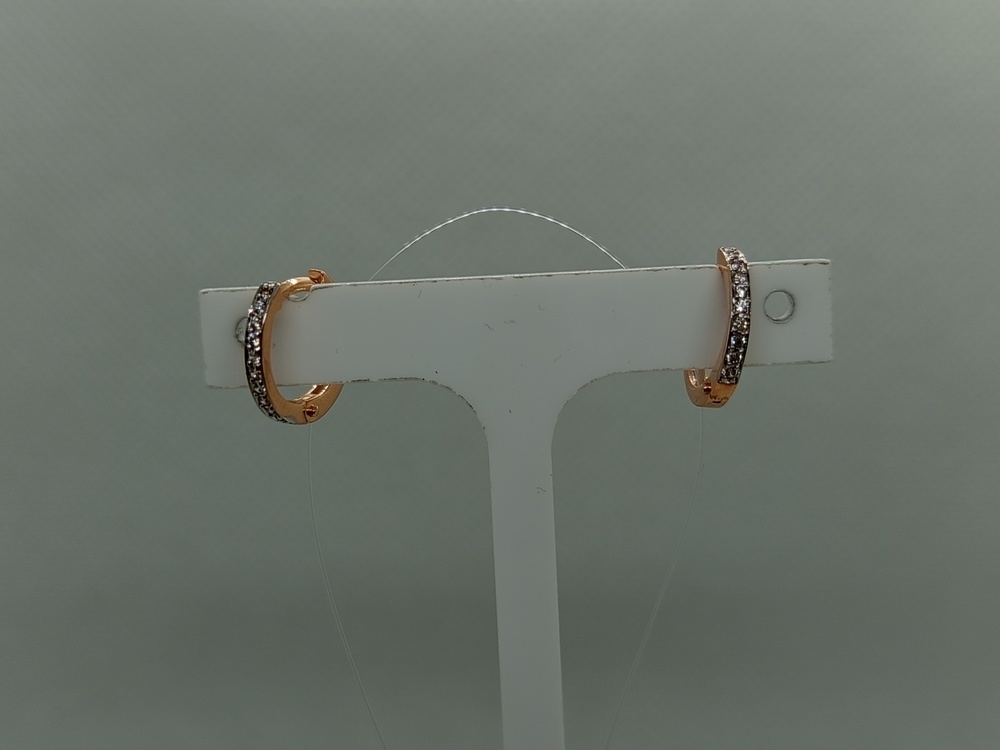 СЕРЬГИ С КАМНЯМИ (Au 585)