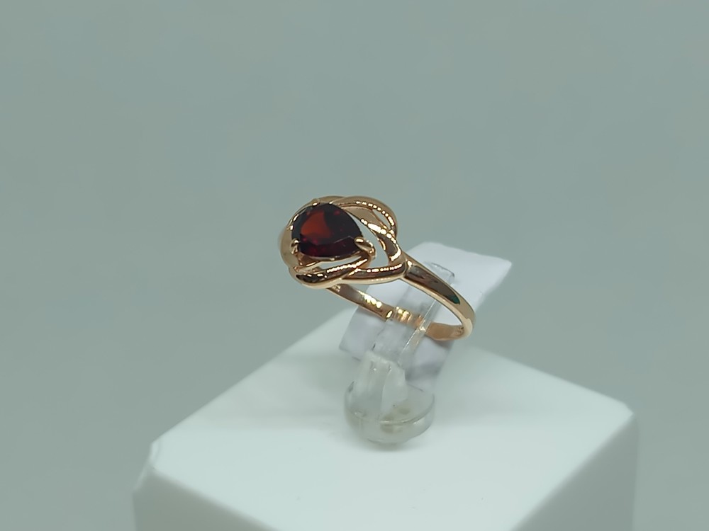 КОЛЬЦО С КАМНЕМ (Au 585)