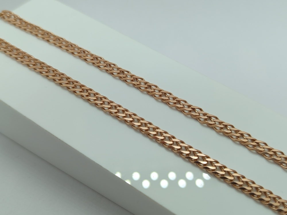 ЦЛР2585 ЦЕПЬ ПОЛНОВЕСНАЯ Ромб двойной (Au 585)