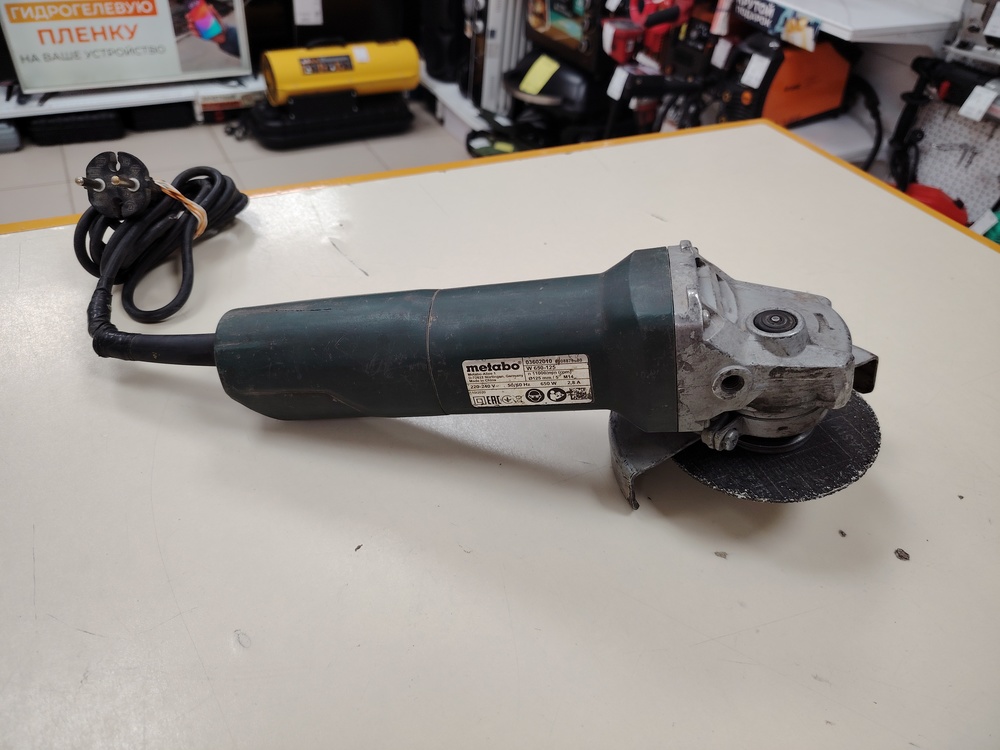 Угловая шлифмашина Metabo W650-125