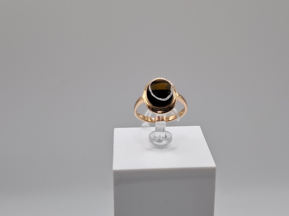 КОЛКМ585 КОЛЬЦО С КАМНЕМ (Au 585)