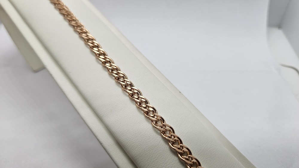 БРАСЛЕТ ПОЛНОВЕСНЫЙ Нона Au 585