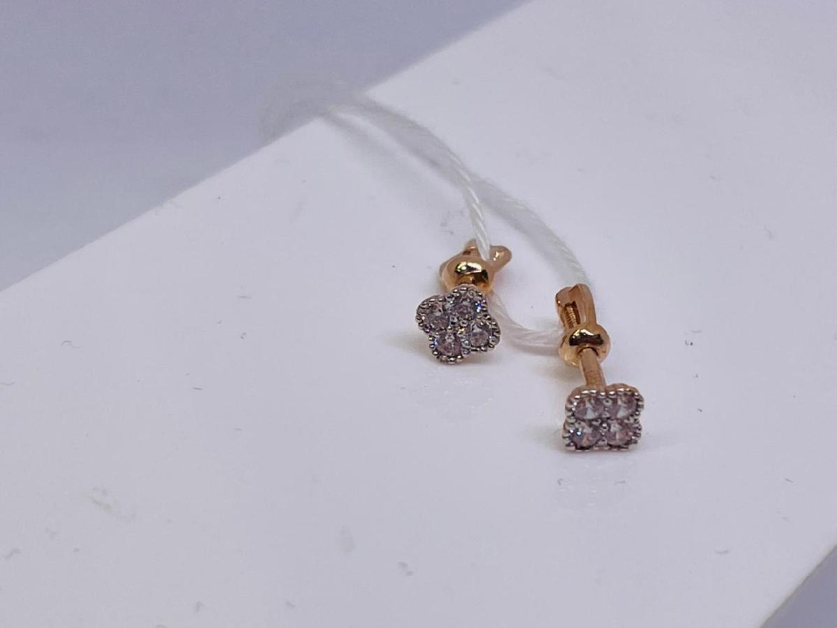 СЕРЬГИ ПУСЕТЫ (Au 585)