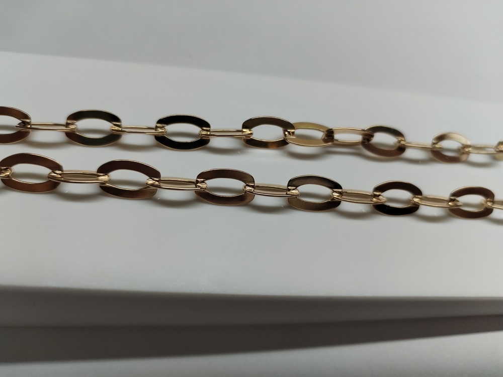 ЦЛЯК585 ЦЕПЬ ПОЛНОВЕСНАЯ Якорное (Au 585)