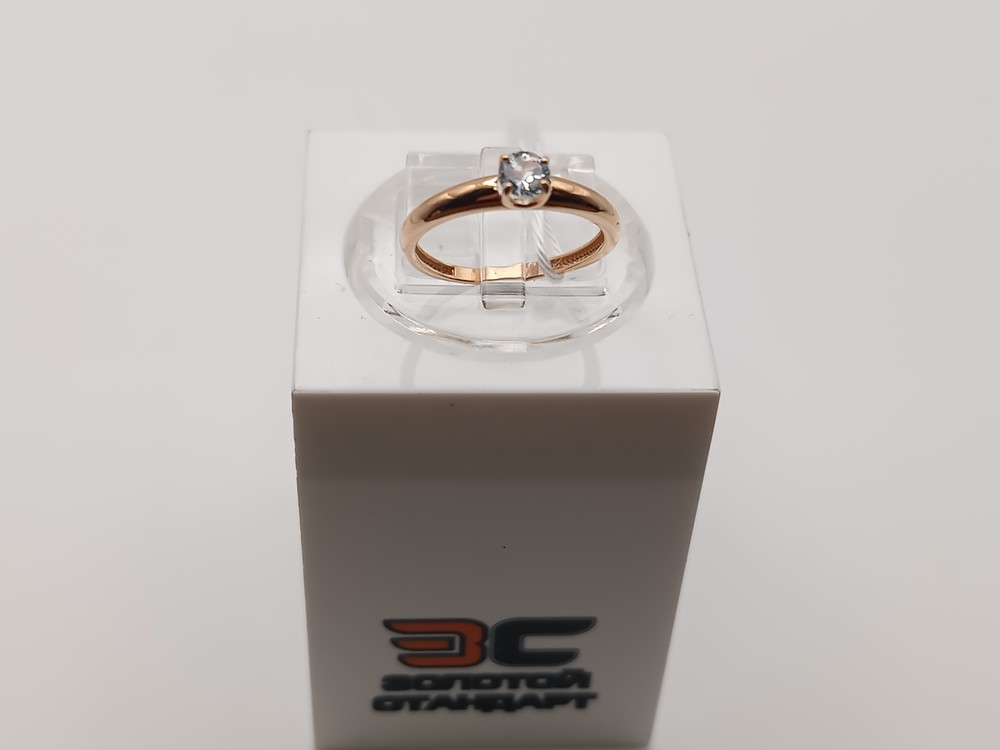 КОЛЬЦО С КАМНЕМ (Au 375)