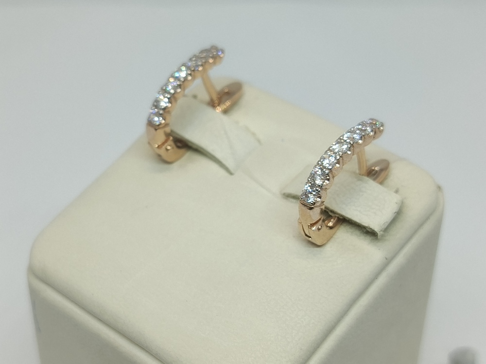 СЕРЬГИ С КАМНЯМИ (Au 585)