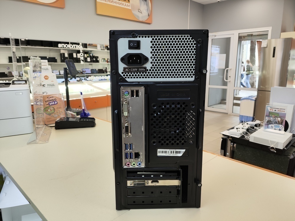 Системный блок Noname; Ryzen 5 1600, GeForce GT 710, 16 Гб, 128 Гб, Нет