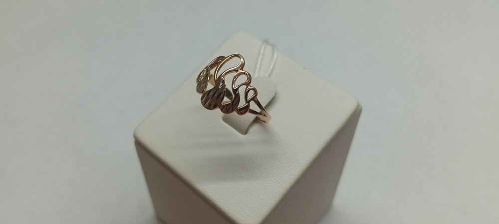 КОЛБКМ585 КОЛЬЦО БЕЗ КАМНЯ (Au 585)