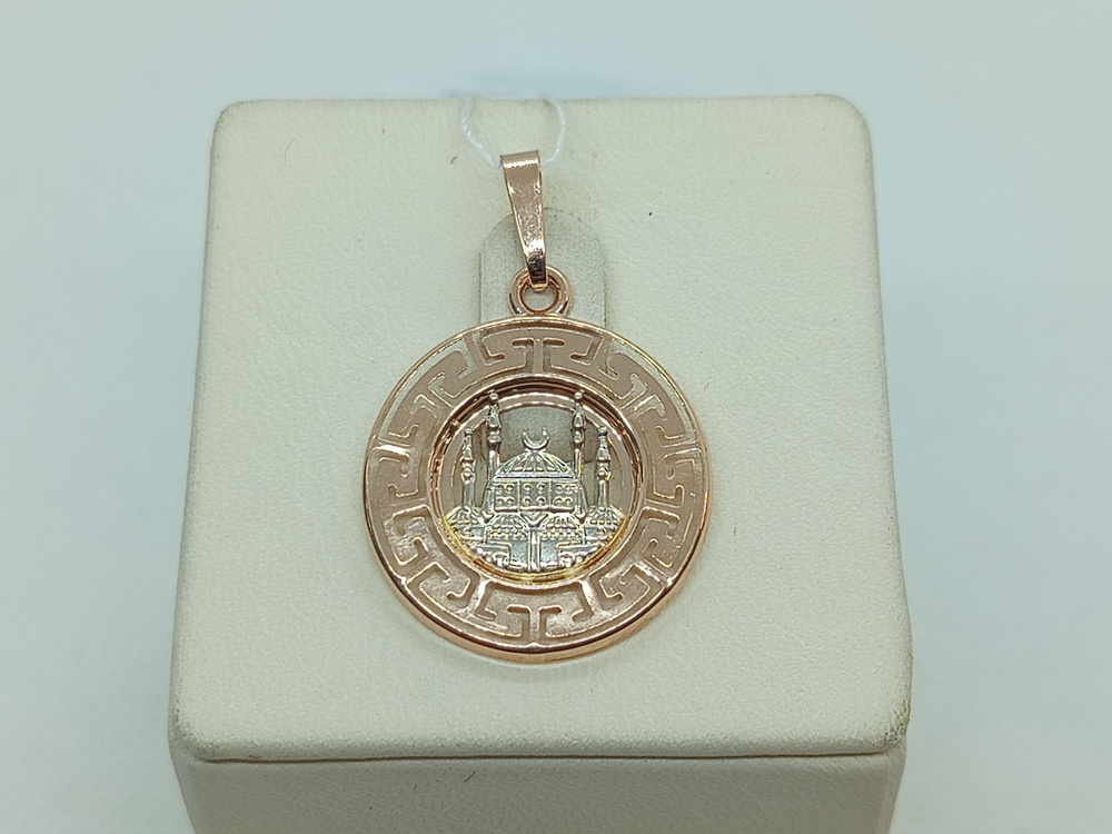 КрСВПМ ПОДВЕСКА МЕЧЕТЬ (Au 585)