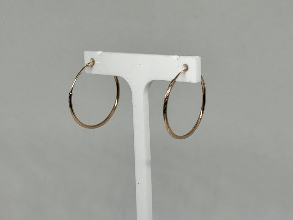 СЕРЬГИ КОНГО без камня (Au 585)