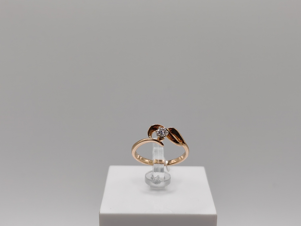 КОЛЬЦО БРИЛЛИАНТ Au 585