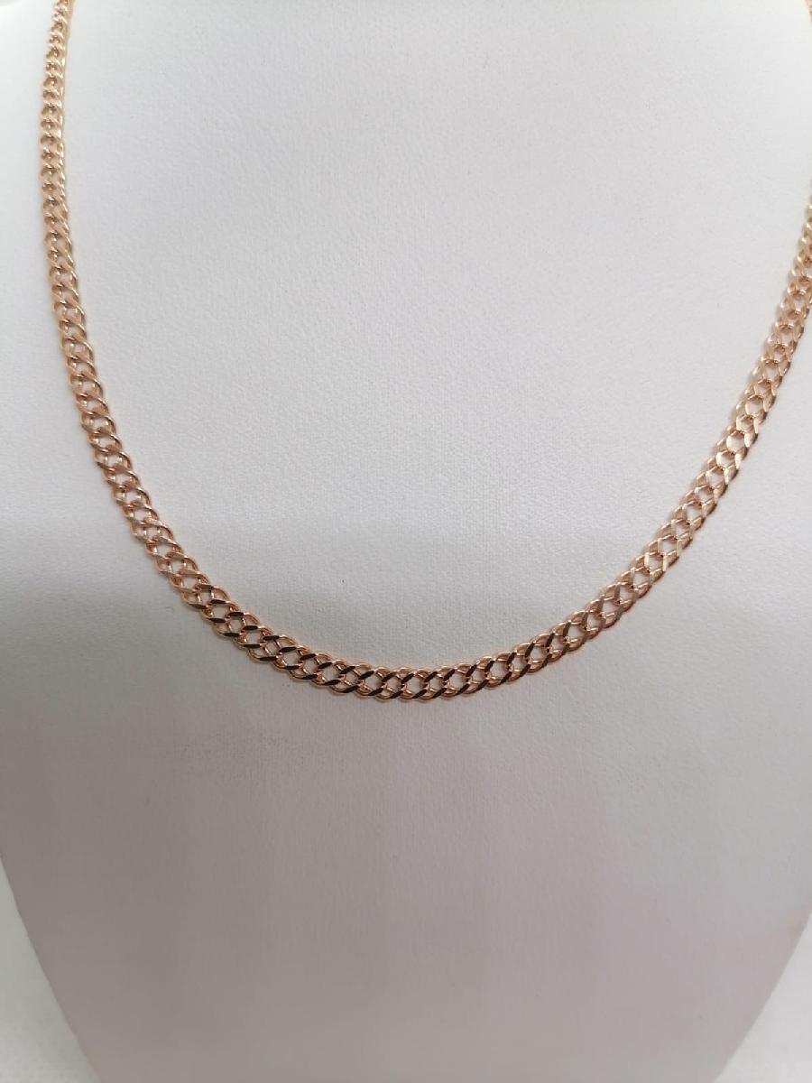 ЦЛР2585 ЦЕПЬ ПОЛНОВЕСНАЯ Ромб двойной (Au 585)