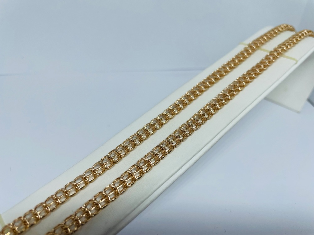 ЦЛИТ585 ЦЕПЬ ПОЛНОВЕСНАЯ Итальянка (Au 585)