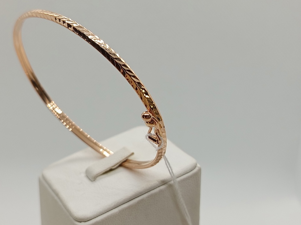 БРАСЛЕТ ЖЕСТКИЙ без камня (Au 585)