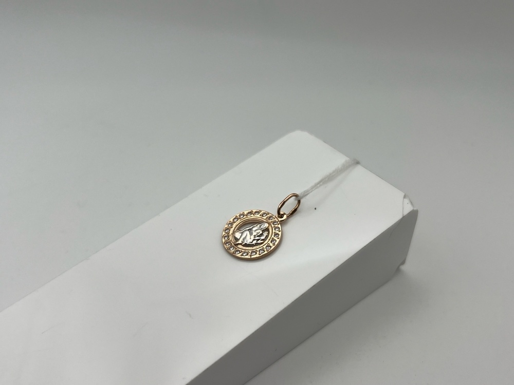 ПОДВЕСКА ЗНАК ЗОДИАКА ДЕВА Au 585