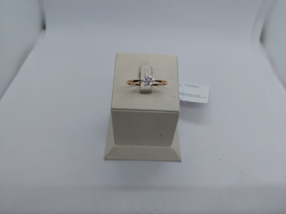 КОЛЬЦО С КАМНЯМИ (Au 585) КОЛЬЦО С КАМНЯМИ (Au 585)