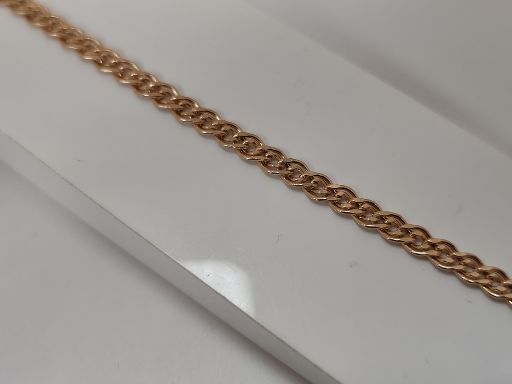 БРАСЛЕТ ПУСТОТЕЛЫЙ Нона (Au 585)