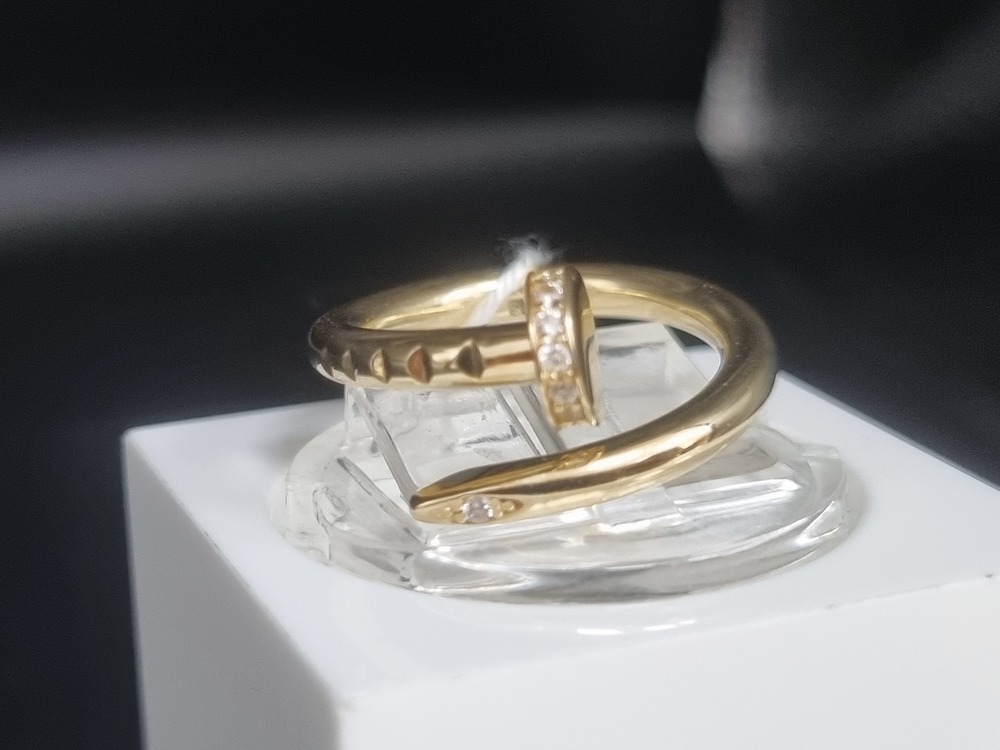 КОЛКМИ585 КОЛЬЦО С КАМНЯМИ (Au 585)