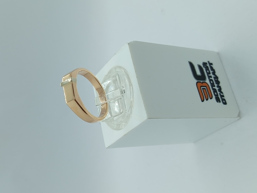 01-0050 КОЛЬЦО ПЕЧАТКА без камня (Au 585)