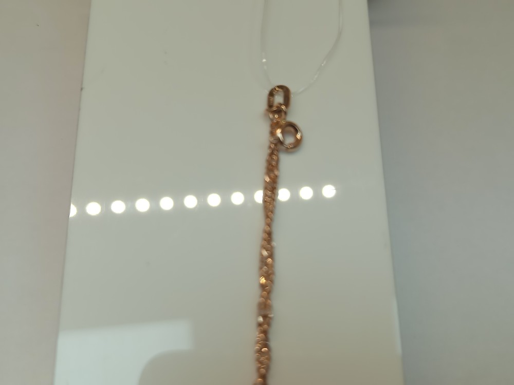 БРАСЛЕТ ПУСТОТЕЛЫЙ Сингапур (Au 585)