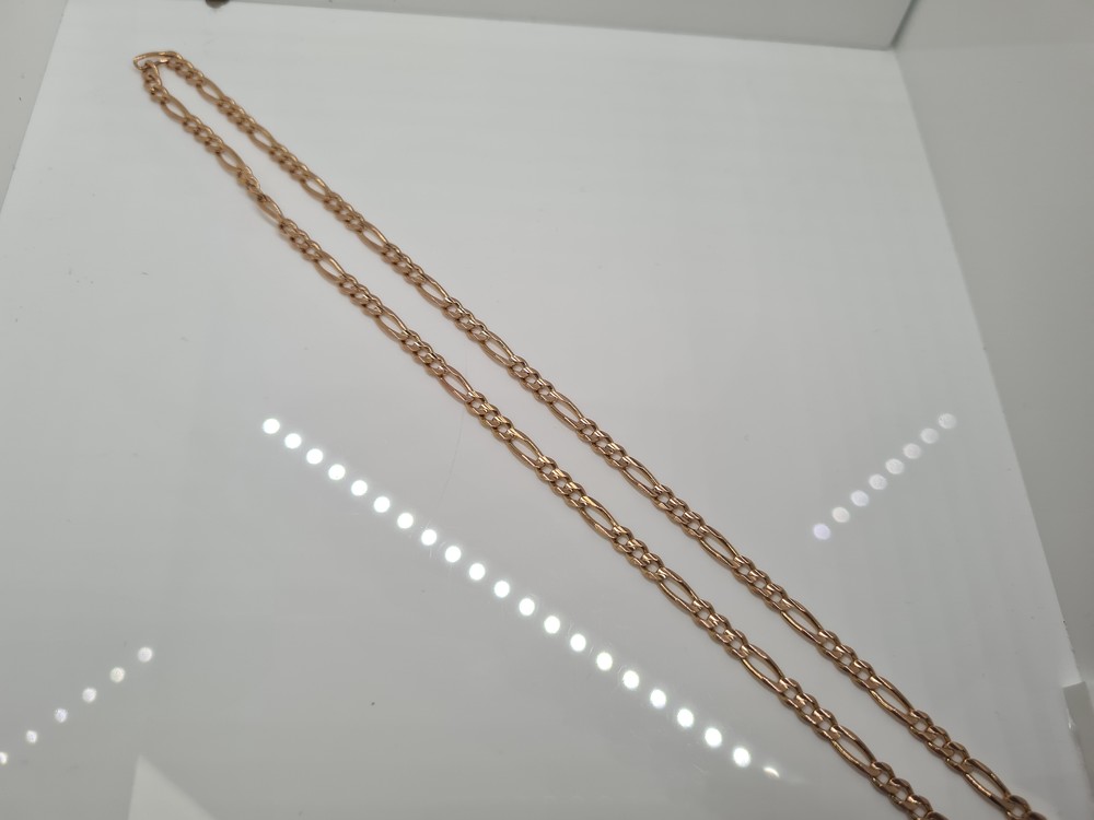 ЦЛФК585 ЦЕПЬ ПОЛНОВЕСНАЯ Фигаро(картье) (Au 585)