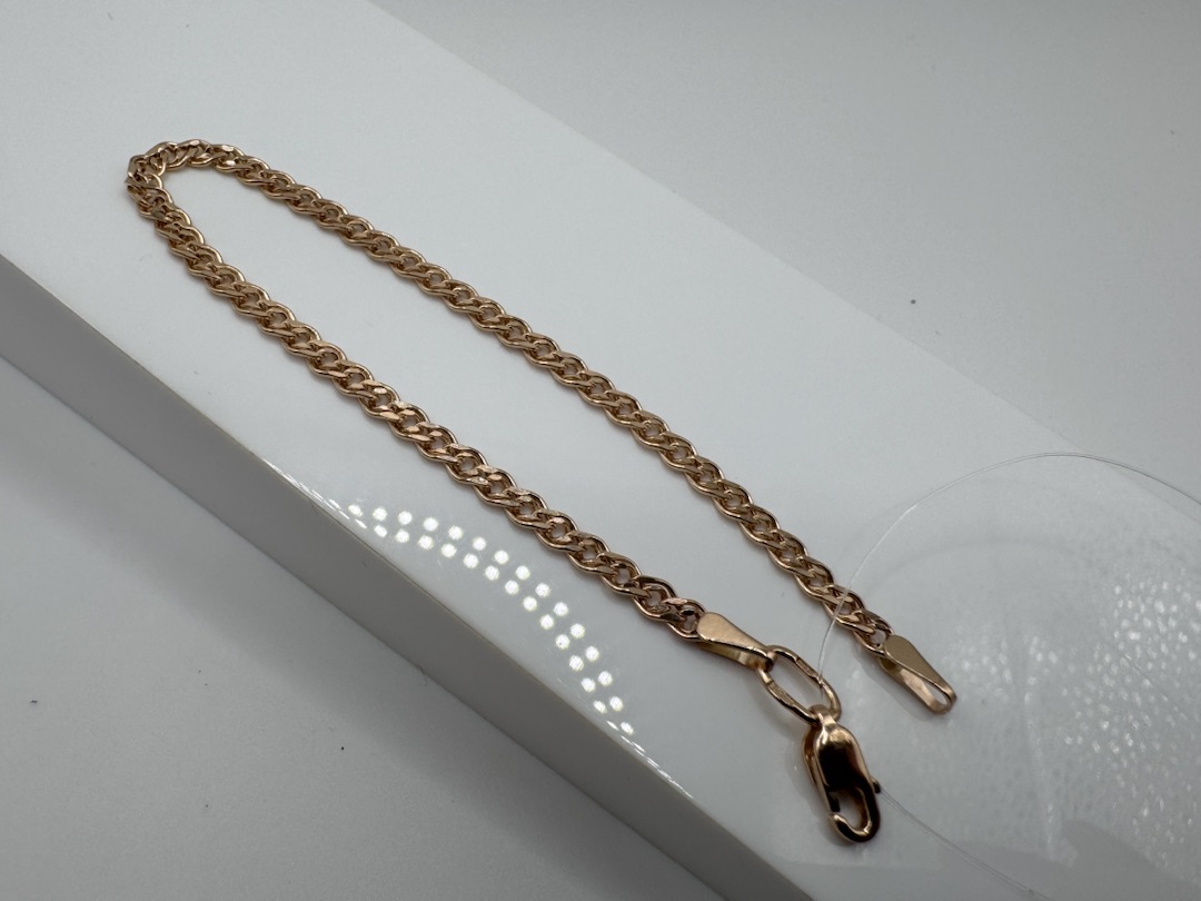 БРАСЛЕТ ПУСТОТЕЛЫЙ Нона (Au 585)