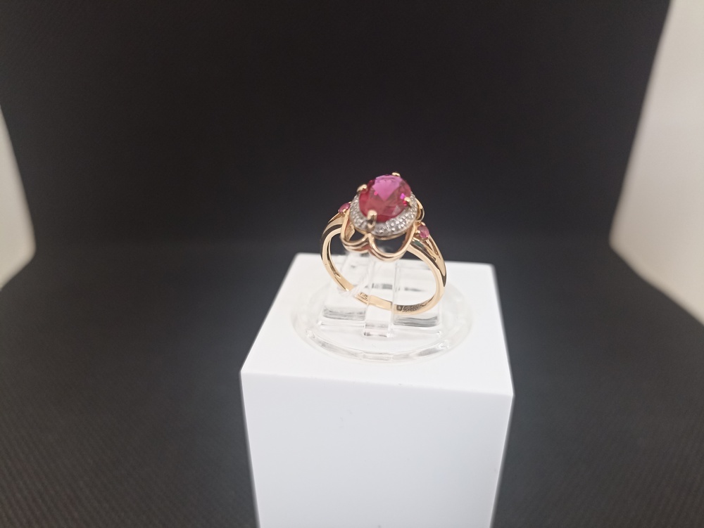 КОЛЬЦО БРИЛЛИАНТ Au 585