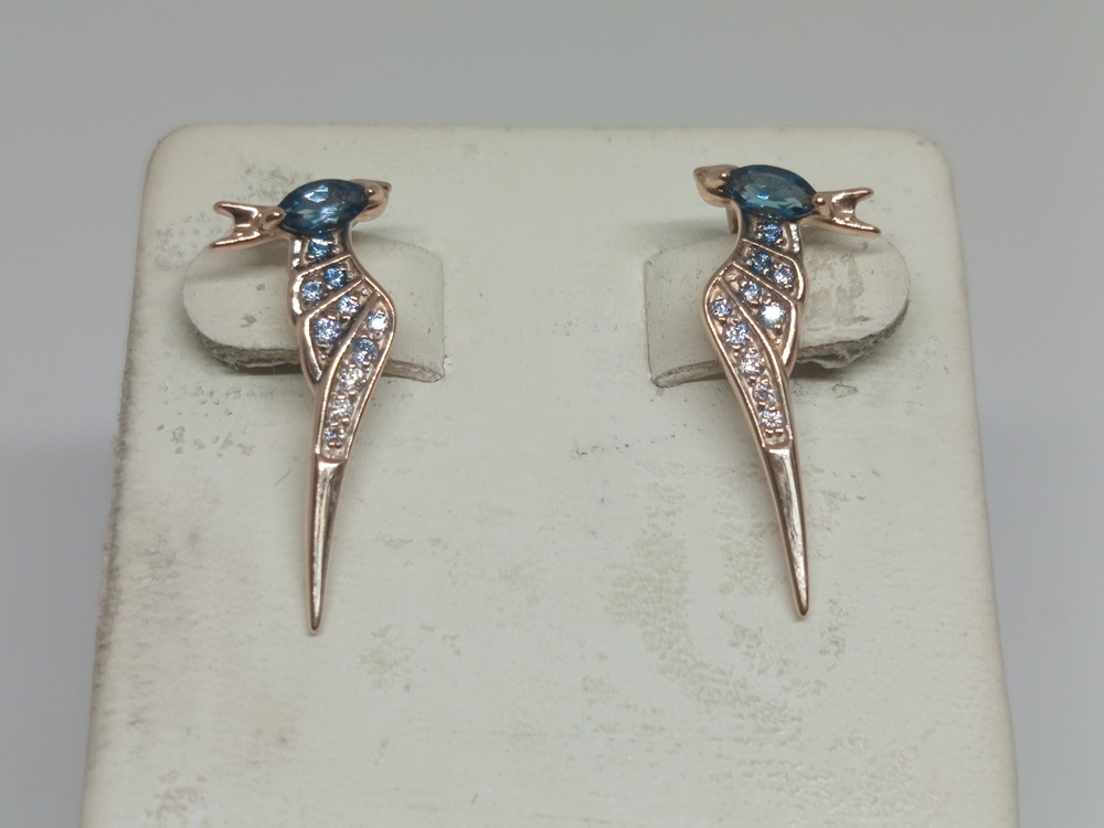 С СЕРЬГИ КАФФЫ (Au 585)