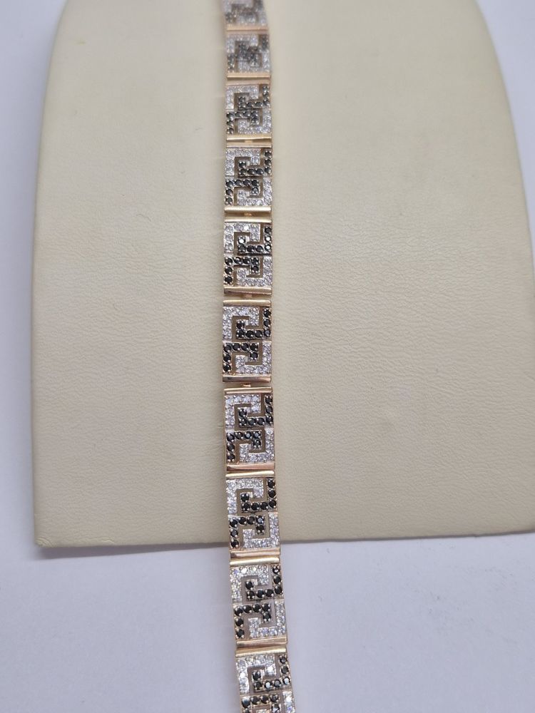 Б585 БРАСЛЕТ С КАМНЯМИ (Au 585)