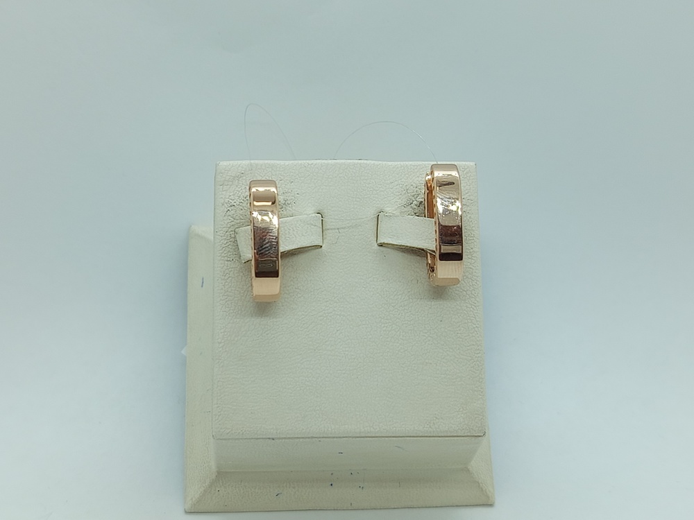 СЕРЬГИ БЕЗ КАМНЯ (Au 375)