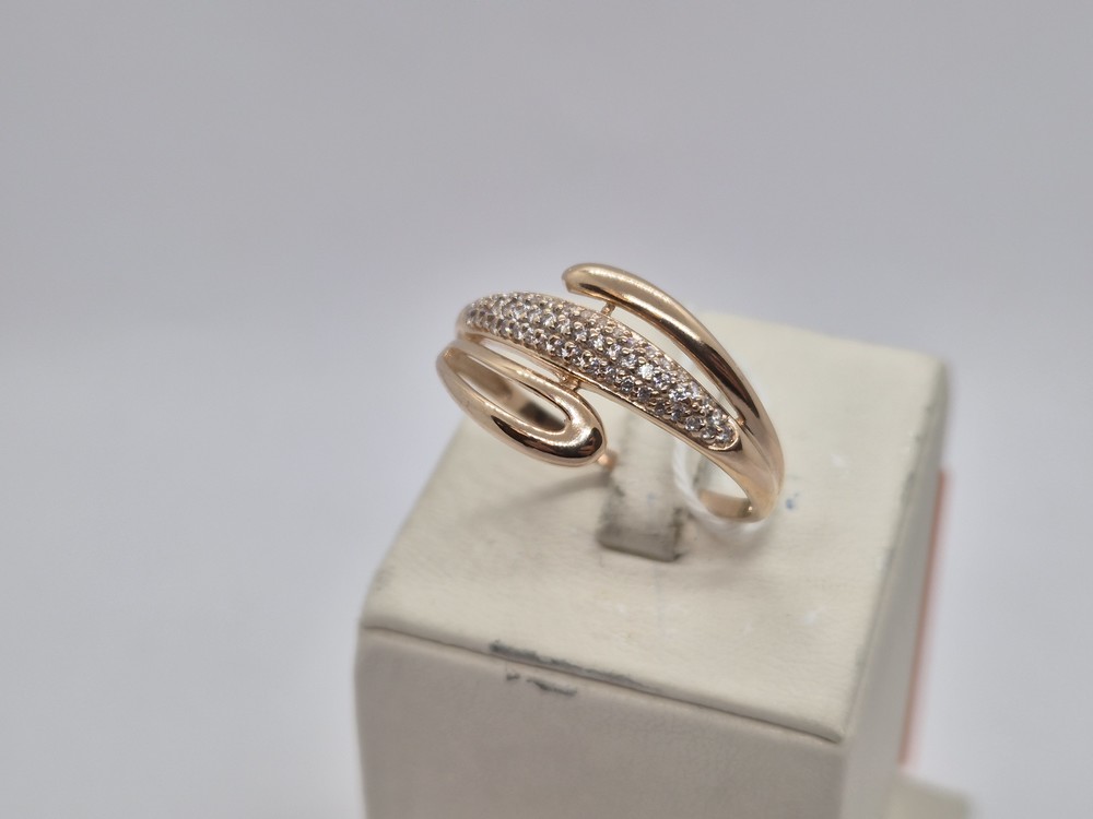 КОЛКМИ585 КОЛЬЦО С КАМНЯМИ (Au 585)