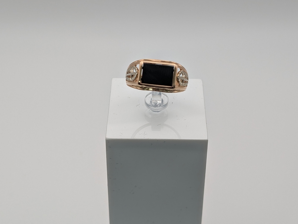 ПЕЧАТКА С КАМНЕМ (Au 585)