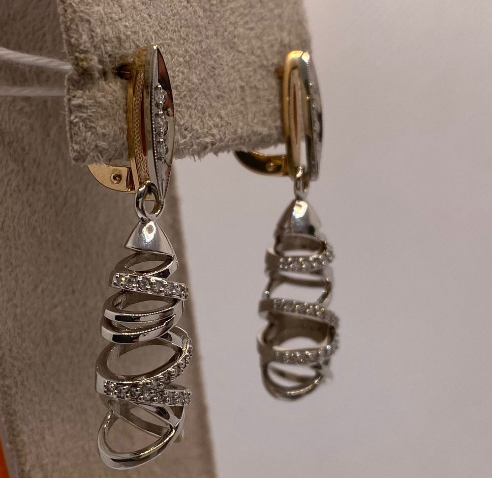 СЕРЬГИ БРИЛЛИАНТ (Au 585)