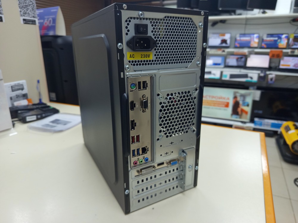 Системный блок DEPO; Ryzen 5 3600, GeForce GT 730, 8 Гб, 512 GB, Нет