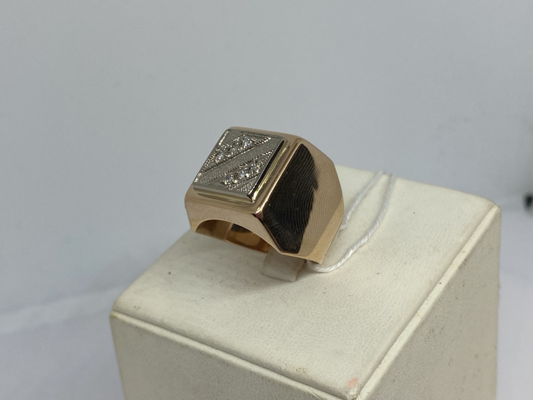 ПЕЧАТКА БРИЛЛИАНТ Au 583