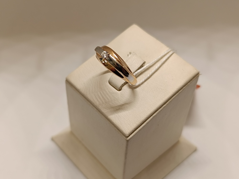 КОЛЬЦО С КАМНЕМ (Au 585)