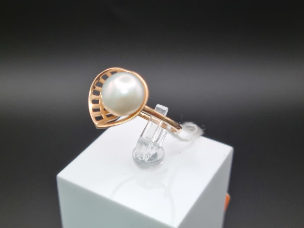 КОЛКМ585 КОЛЬЦО С КАМНЕМ (Au 585)