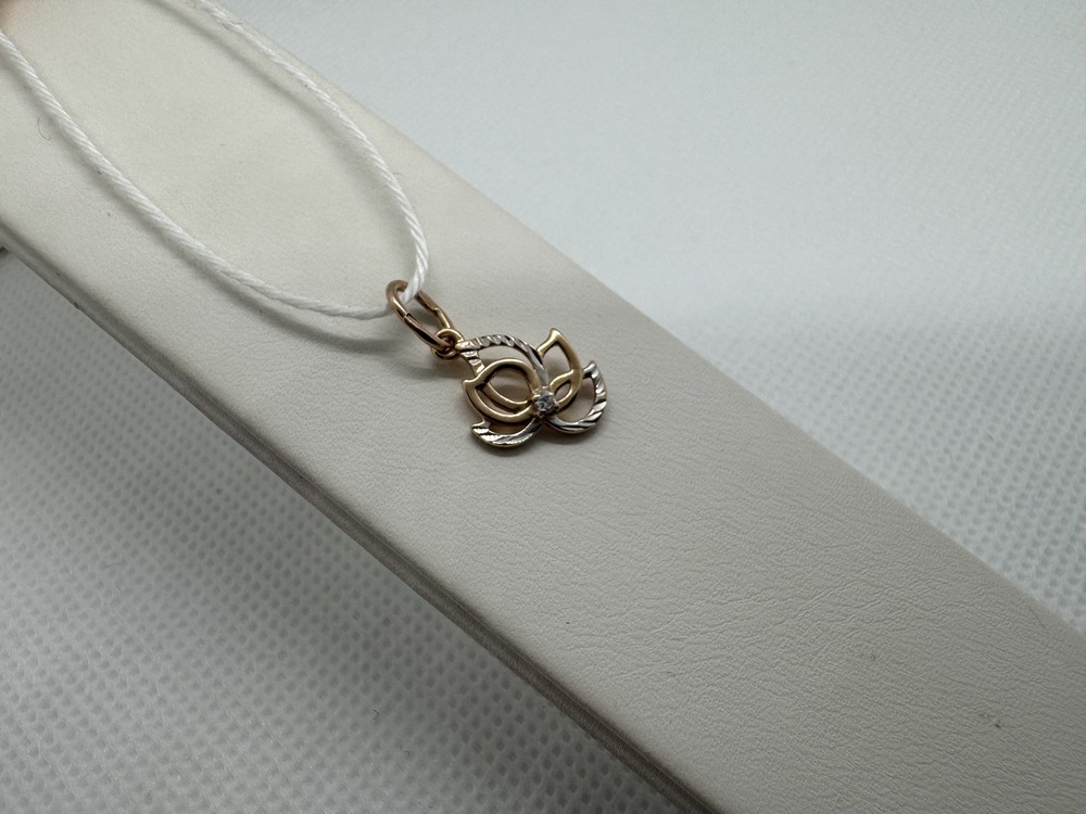 ПОДВЕСКА С КАМНЕМ (Au 585)