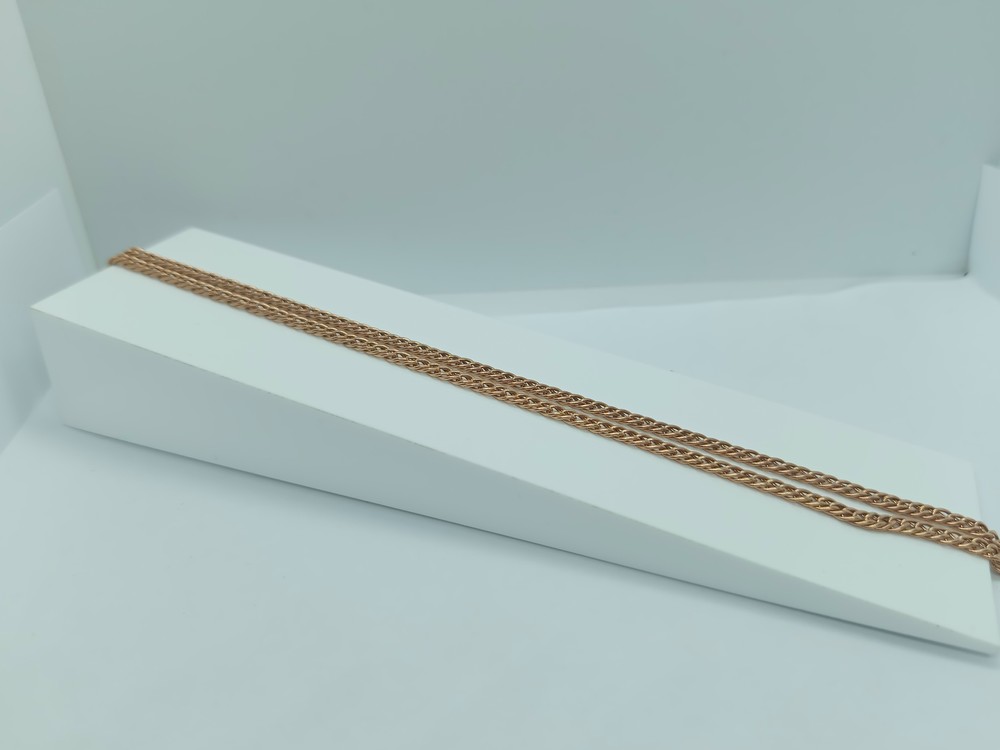 ЦПР2585 ЦЕПЬ ПУСТОТЕЛАЯ Ромб двойной (Au 585)