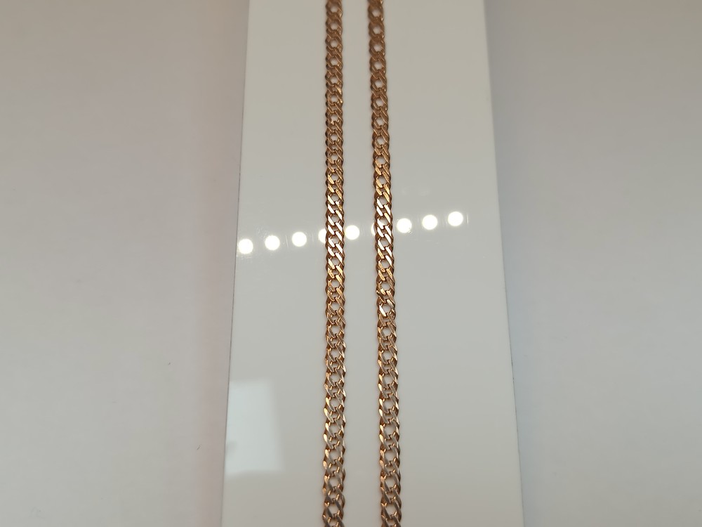 ЦЕПЬ ПОЛНОВЕСНАЯ Ромб двойной (Au 585)