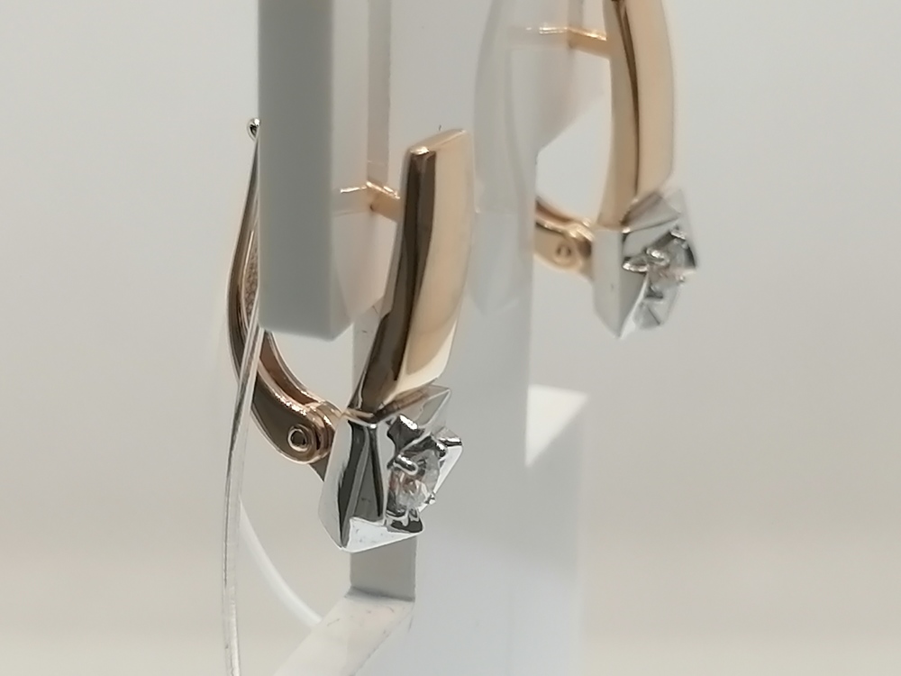 СЕРЬГИ БРИЛЛИАНТ (Au 585)