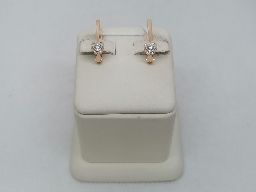 СЕРЬГИ БРИЛЛИАНТ (Au 585)