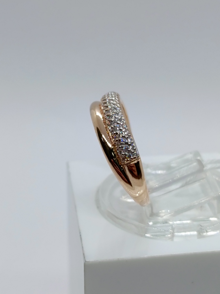 КОЛКМИ585 КОЛЬЦО С КАМНЯМИ (Au 585)