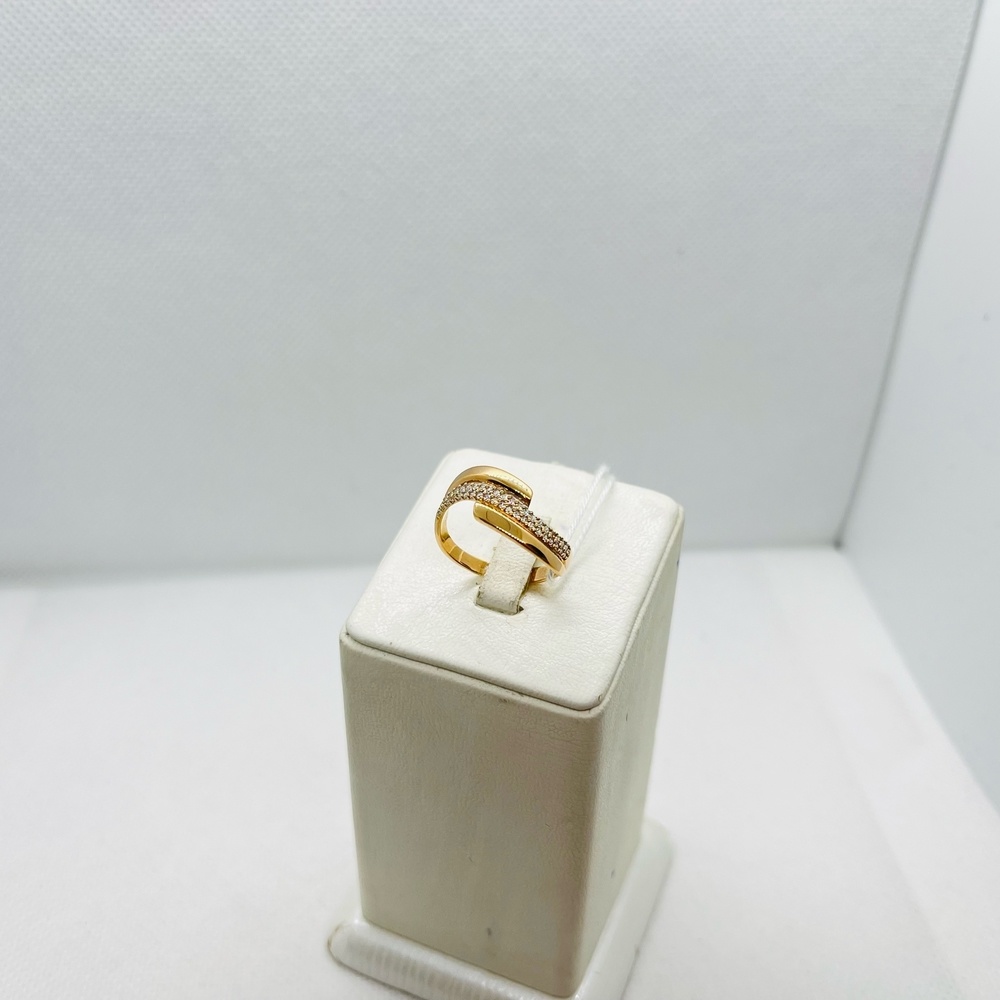 КОЛКМИ585 КОЛЬЦО С КАМНЯМИ (Au 585)